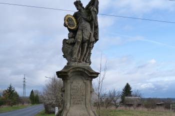 socha sv. Václava - Libochovice (© Kinař František, 04/2012)