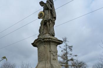 socha sv. Václava - Libochovice (© Kinař František, 04/2012)