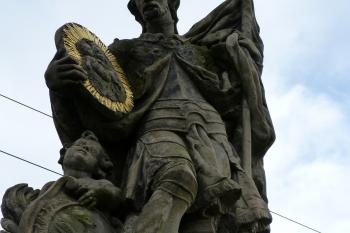 socha sv. Václava - Libochovice (© Kinař František, 04/2012)