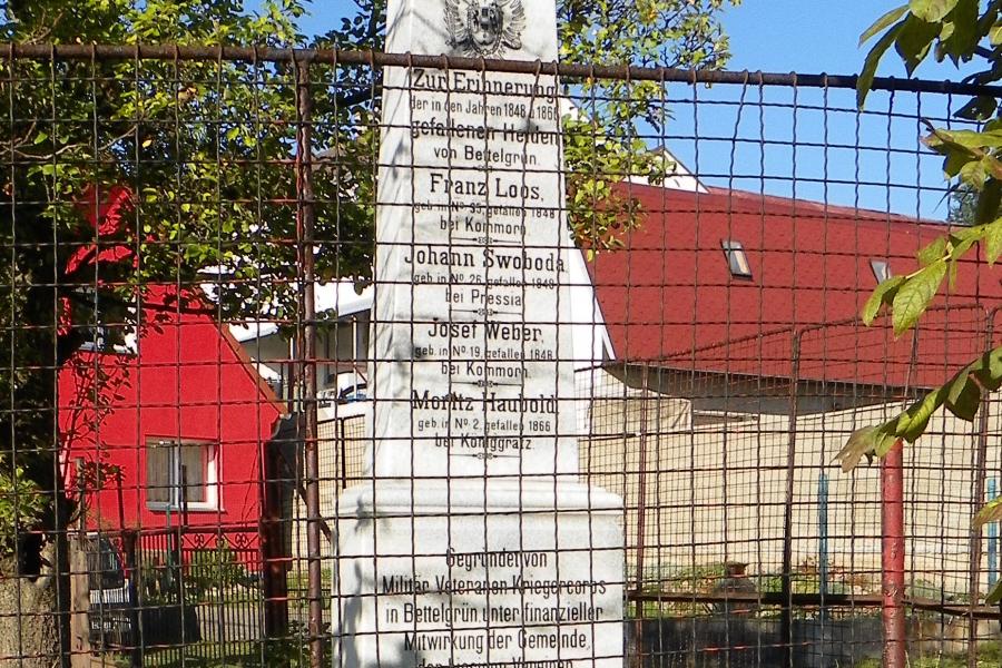 pomník padlým z let 1848 a 1866