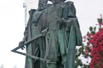 Tycho Brahe a Johannes Kepler (© Václav Kubeš, 04/2012)