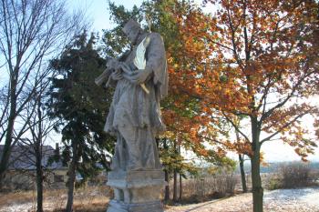 socha - sv. Jan Nepomucký (© František Šrámek, 11/2006)