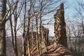 Hradby, foceno od brány (© Šemík 2003)