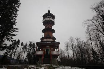 Bezesporu nejkrásnější rozhledna Moravy. (© Luděk Vláčil 12/2016)