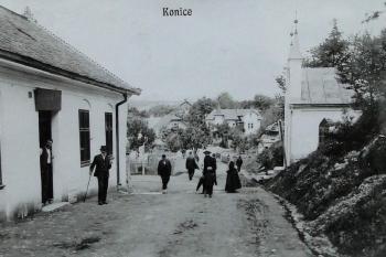 Konice - historická pohlednice (© ?)