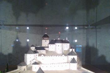 model hradu v pův. podobě (© Martin  Tlach, 10/2012)