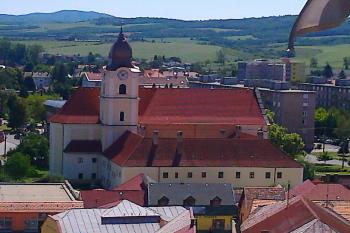 pohled na kostel z Bebekovy věže (© Martin  Tlach, 10/2012)