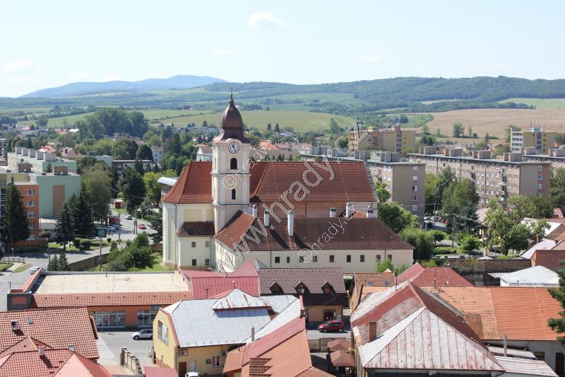 klášter františkánů s kostelem Nanebevzetí Panny Marie