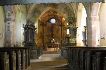 Interiér kostela na Křížovém vrchu (© Martin  Višňa, 08/2013)