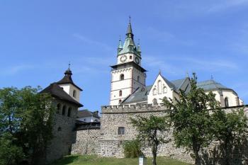 Kremnica - opevnění, kostel sv. Kateřiny (© Jan Boukal, 08/2007)