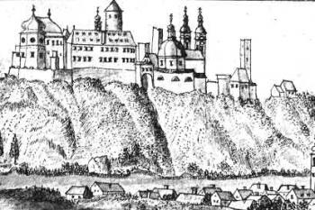 zámek v roce 1752 ( © F.B. Werner)