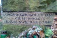 památník americkým letcům