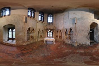 Kaple na hradě Houska ( © Jiří Čížek 04/2009)