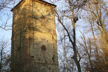 Novodvorská vodárna aneb šikmá věž u Kutné Hory (© Pavel Jarý, 15.11.2008)