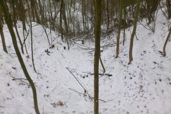 příkop - východ (© Michal Šmýd, 01/2013)
