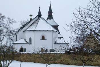 kostel od východu (© Rodochrozit, 01/2013)