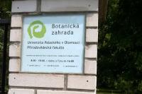 Botanická zahrada Přírodovědecké fakulty Univerzity Palackého