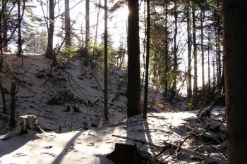 čelní cíp šancí (© Jan P. Štěpánek 12/2007)