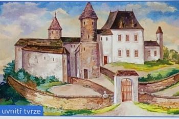 Údajná podoba v době středověku (© Ivo Rozehnal  05/2023)