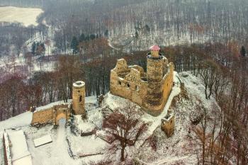 Zřícenina hradu Kostomlaty (© Radovan Smokoň  01/2023)