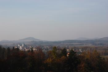 Jablonné v Podještědí z velké věže ( © Ivan Grisa 10/2010)