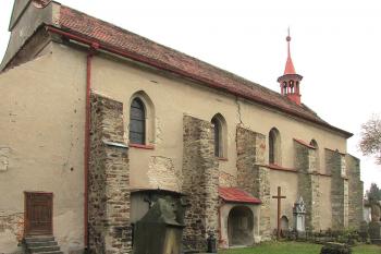 Kostel sv. Václava v Jezbořicích ( © Pavel Vítek 10/2015)