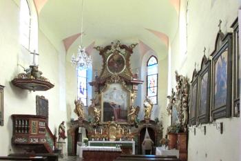 Kostel sv. Václava v Jezbořicích ( © Pavel Vítek 10/2015)