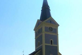 Kostel sv. Jiljí ve Dvorcích (© Pavel Vítek 06/2013)