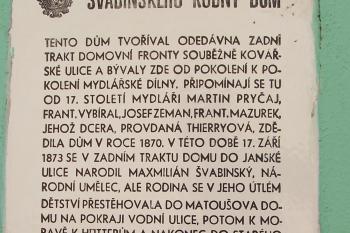 Kroměříž – rodný dům Maxe Švabinského (© Ivo Rozehnal, 07/2013)