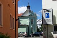 klášter františkánů se zaniklým kostelem Nejsvětější Trojice a kaplí sv. Kříže