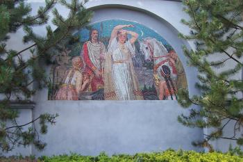 Luneta – Kněžna Libuše věští slávu Prahy (Max Švabinský) (© Ivo Rozehnal, 07/2013)