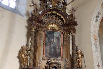 Boční oltář sv. Kateřiny (© Johannes Cladis, 10/2017)