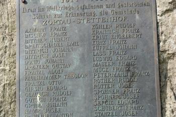 Pomník Obětem 1. světové války (© František Kinař, 08/2014)
