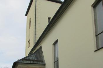 Kostel sv. Martina v Měrotíně západně od Litovle. (© Pavel Vítek  09/2022)