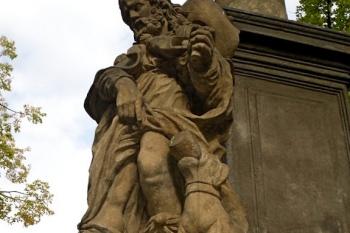 socha sv. Rocha (© František Kinař, 09/2013)
