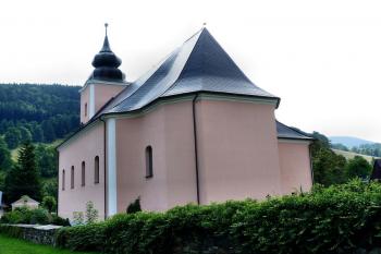 kostel sv. Jana Křtitele v Horním Domašově ( © František Kinař 05/2017)