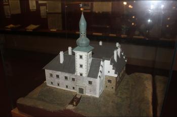 Model zámku v Památníku Bible kralické (© Luděk Vláčil, 12/2014)