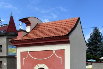 Kaple Nejsvětější Trojice v děčínské čtvrti Nebočady (© Pavel Vítek 08/2016)