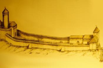 Hrad kolem r. 1443 ( © zdroj: http://www.fichtelgebirge-oberfranken.de)