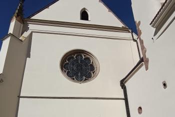 klášterní kaple - jižní průčelí (© Jaroslav Špiroch  09/2025)