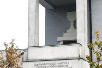 Kostel Českobratrské církve evangelické v Hrabové. ( © Pavel Vítek 10/2013)