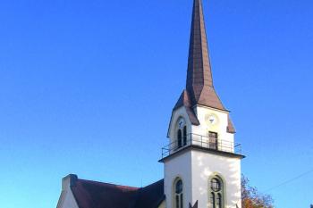 Evangelický kostel sv. Barbory v Šumperku (© Pavel Vítek 10/2013)