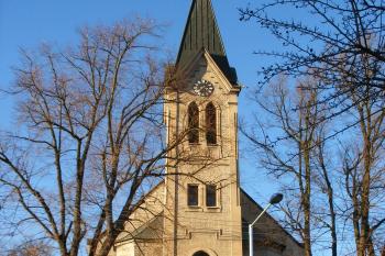 Kostel v Libušíně (© Jiří Špaček, 02/2016)