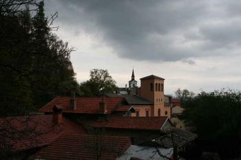 Věže zahradnictví a zámku (© Ivan Grisa, 05/2008)