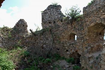 interiér jihozápadní renesanční bašty (© Pavel Zany Komárek, 10. 5. 2009)