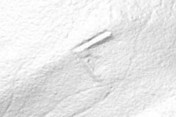 šance Na Hrádku v technologie LIDAR (Light Detection And Ranging) (© Daniel Pipien, 01/2014)