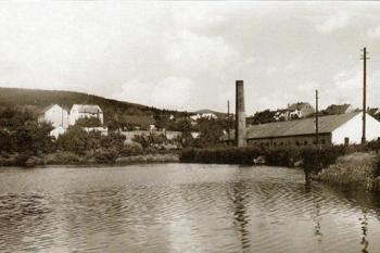 Brettmuhlteich roku 1926 (© Z knihy Litvínov v proměnách času - L. Pokorná)
