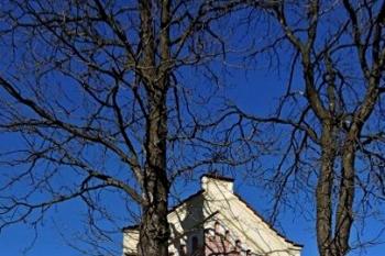 průčelí kaple (© Jan P. Štěpánek 02/2014)