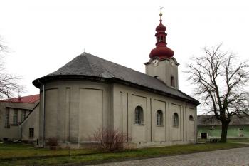 Kostel sv. Floriána ve Skrbni ( © Pavel Vítek 01/2014)