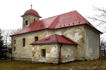 Kostel Nanebevzetí Panny Marie v Nových Valteřicích (© Pavel Vítek 01/2014)